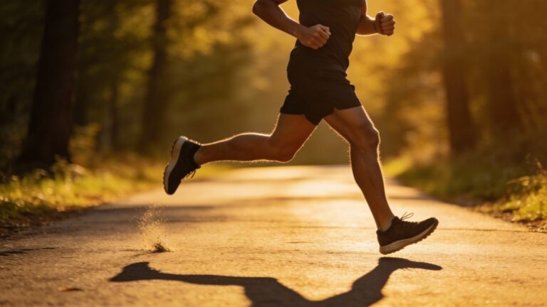 correct posture while running
